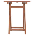 ΤΡΑΠΕΖΙ ΣΚΗΝΟΘΕΤΗ ΤΕΤΡΑΓΩΝΟ HEIDEL HM18121 ΞΥΛΟ TEAK--ΦΥΣΙΚΟ 60x60x75Υεκ.