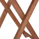 ΤΡΑΠΕΖΙ ΣΚΗΝΟΘΕΤΗ ΤΕΤΡΑΓΩΝΟ HEIDEL HM18121 ΞΥΛΟ TEAK--ΦΥΣΙΚΟ 60x60x75Υεκ.