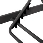 ΞΑΠΛΩΣΤΡΑ ΑΛΟΥΜΙΝΙΟΥ ΜΕ ΥΦΑΣΜΑ TESLIN RICKON HM6292.01 ΣΕ ΓΚΡΙ 198x61,5x97Υεκ.