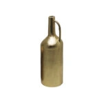 BOTTLE 30,5 ΒΑΖΟ 10x10x31 ΑΛΟΥΜΙΝΙΟ ΧΡΥΣΟ ANTIQUE