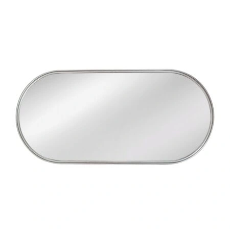 Artekko Dia Ασημί Μεταλλικός Καθρέπτης Τοίχου (60x3x130)cm