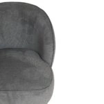 Artekko Cloud Γκρι Υφασμάτινη Πολυθρόνα (78x81x74)cm