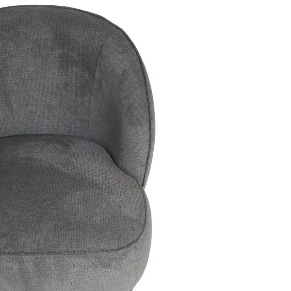 Artekko Cloud Γκρι Υφασμάτινη Πολυθρόνα (78x81x74)cm