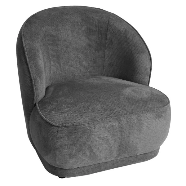 Artekko Cloud Γκρι Υφασμάτινη Πολυθρόνα (78x81x74)cm