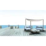 Σκίαστρο Μπεζ/Γκρι/Καφέ 3.6x3.6x3.6m Σε 3 Χρώματα LIFETIME GARDEN