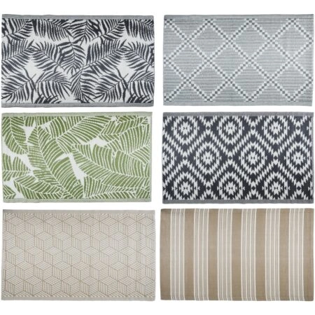 Χαλί Εξωτερικού Χώρου 90x150cm Σε 6 Σχέδια ARTI CASA