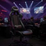 Καρέκλα γραφείου Gaming Alonso  από τεχνόδερμα χρώμα μαύρο 67x70x125/135 εκ.