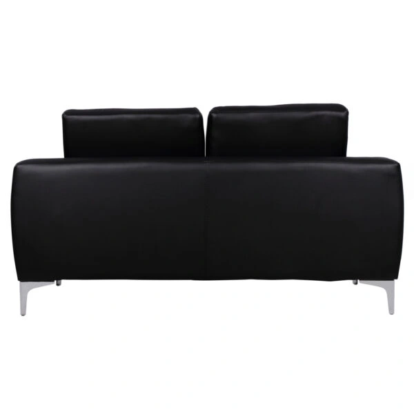 ΚΑΝΑΠΕΣ 2ΘΕΣΙΟΣ KΕΝΖΙΕ HM3121.21 ΜΕ ΜΑΥΡΟ PU 142x81x81 εκ.