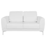 ΚΑΝΑΠΕΣ 2ΘΕΣΙΟΣ KΕΝΖΙΕ HM3121.22 ΜΕ ΛΕΥΚΟ PU 142x81x81 εκ.