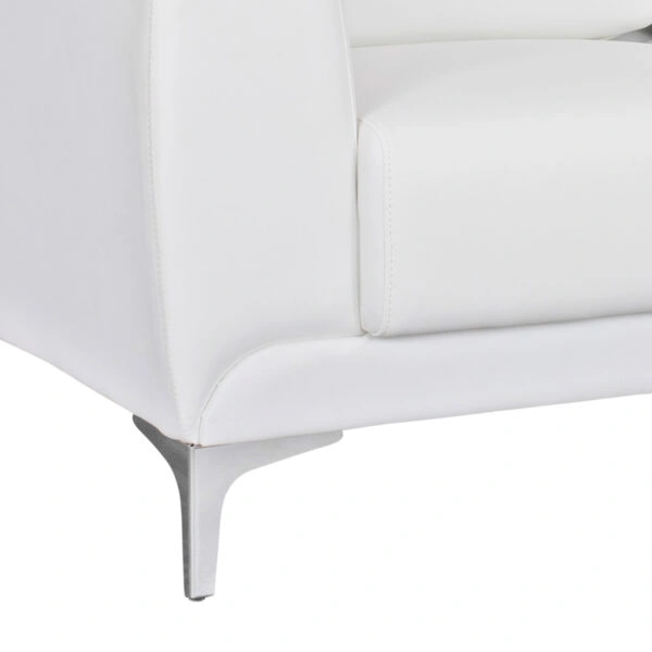 ΚΑΝΑΠΕΣ 2ΘΕΣΙΟΣ KΕΝΖΙΕ HM3121.22 ΜΕ ΛΕΥΚΟ PU 142x81x81 εκ.