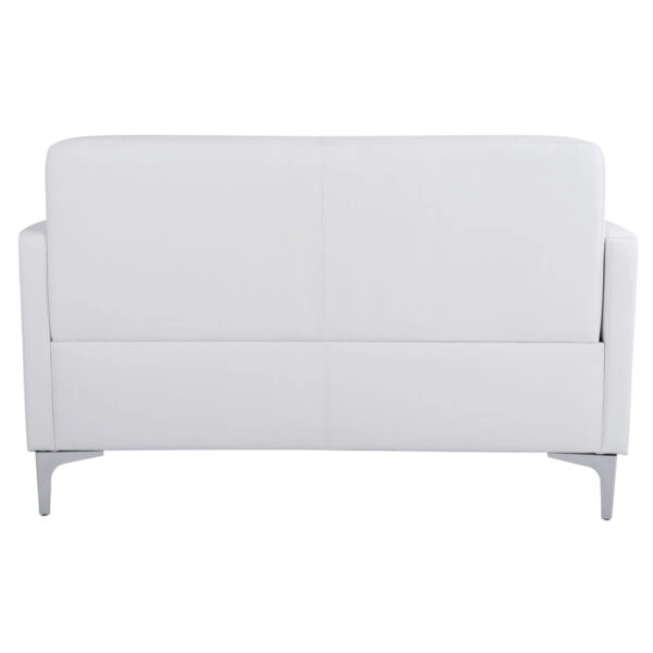 ΚΑΝΑΠΕΣ 2ΘΕΣΙΟΣ NELLIE HM3159.22 ΜΕ ΛΕΥΚΟ PU 113x71x71Υ εκ.