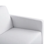 ΚΑΝΑΠΕΣ 2ΘΕΣΙΟΣ NELLIE HM3159.22 ΜΕ ΛΕΥΚΟ PU 113x71x71Υ εκ.