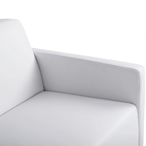 ΚΑΝΑΠΕΣ 2ΘΕΣΙΟΣ NELLIE HM3159.22 ΜΕ ΛΕΥΚΟ PU 113x71x71Υ εκ.