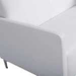 ΚΑΝΑΠΕΣ 2ΘΕΣΙΟΣ NELLIE HM3159.22 ΜΕ ΛΕΥΚΟ PU 113x71x71Υ εκ.