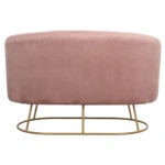 ΚΑΝΑΠΕΣ 2ΘΕΣΙΟΣ ARIEN HM8492.02 ΑΠΟ ΒΕΛΟΥΔΟ ΣΑΠΙΟ ΜΗΛΟ ΜΕ ΧΡΥΣΗ ΒΑΣΗ 125X80X84Y εκ.