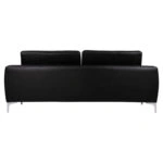 ΚΑΝΑΠΕΣ 3ΘΕΣΙΟΣ KENZIE HM3121.31 ΜΕ ΜΑΥΡΟ PU 190x81x81 εκ.