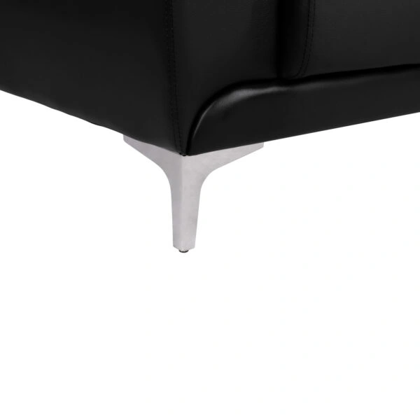 ΚΑΝΑΠΕΣ 3ΘΕΣΙΟΣ KENZIE HM3121.31 ΜΕ ΜΑΥΡΟ PU 190x81x81 εκ.