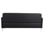 ΚΑΝΑΠΕΣ 3ΘΕΣΙΟΣ NELLIE HM3159.31 ΜΕ ΜΑΥΡΟ PU 163x71x71Υ εκ.