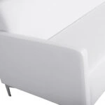 ΚΑΝΑΠΕΣ 3ΘΕΣΙΟΣ NELLIE HM3159.32 ΜΕ ΛΕΥΚΟ PU 163x71x71Υ εκ.