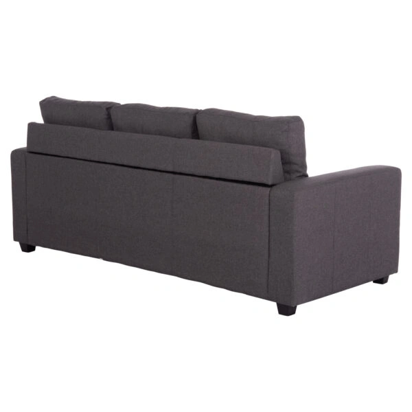 ΚΑΝΑΠΕΣ ΓΩΝΙΑ HM3004.02 ΑΡΙΣΤΕΡΗ ΚΑΙ ΔΕΞΙΑ ΜΕ ΓΚΡΙ ΥΦΑΣΜΑ 205X145X87Y εκ.