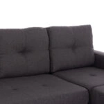 ΚΑΝΑΠΕΣ ΓΩΝΙΑ HM3004.02 ΑΡΙΣΤΕΡΗ ΚΑΙ ΔΕΞΙΑ ΜΕ ΓΚΡΙ ΥΦΑΣΜΑ 205X145X87Y εκ.