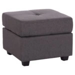 ΚΑΝΑΠΕΣ ΓΩΝΙΑ HM3004.02 ΑΡΙΣΤΕΡΗ ΚΑΙ ΔΕΞΙΑ ΜΕ ΓΚΡΙ ΥΦΑΣΜΑ 205X145X87Y εκ.