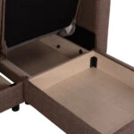 ΚΑΝΑΠΕΣ ΚΡΕΒΑΤΙ GHUFRAN ΓΩΝΙΑ ΑΝΑΣΤΡΕΨΙΜΗ ΚΑΦΕ HM3244.02 200x133x77Yεκ.