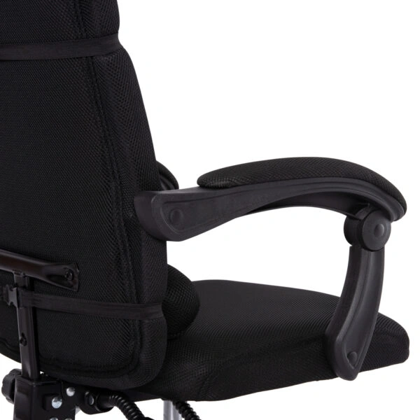 ΚΑΡΕΚΛΑ ΓΡΑΦΕΙΟΥ CRONER HM1196.01 ΜΑΥΡΟ MESH-ΜΕΤΑΛ.ΒΑΣΗ-NYLON ΣΚΕΛΕΤΟΣ 58x50x120Υεκ.