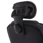 ΚΑΡΕΚΛΑ ΓΡΑΦΕΙΟΥ OCTAVIUS HM1202 ΜΑΥΡΟ PVC & NYLON-ΜΕΤΑΛ.ΧΡΩΜΙΟ ΒΑΣΗ 52x55x128Υεκ