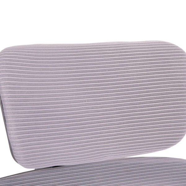 ΚΑΡΕΚΛΑ ΓΡΑΦΕΙΟΥ BASTON HM18236.02 ΓΚΡΙ MESH & ΜΑΥΡΟ PP ΣΚΕΛΕΤΟΣ 64x60x127Υεκ.