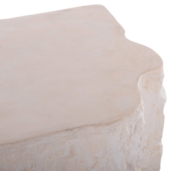 ΚΟΝΣΟΛΑ ΒΡΑΧΟΣ INTERON HM18152.02 FIBER CEMENT ΣΕ ΛΕΥΚΟ--120x50x71Υεκ.