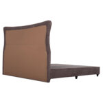 ΚΡEΒΑΤΙ ΔΙΠΛΟ NESTOR HM715.02 ΥΦΑΣΜΑ ΜΠΟΥΚΛΕ ΚΑΦΕ--ΓΙΑ ΣΤΡΩΜΑ 160x200εκ.