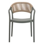 ΠΟΛΥΘΡΟΝΑ ΠΟΛΥΠΡΟΠΥΛΕΝΙΟΥ EVA HM6155.05 OLIVE GREEN--P.P. ΜΠΕΖ ΣΧΟΙΝΙ 56,5x53x80Υεκ.