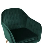 ΠΟΛΥΘΡΟΝΑΚΙ SAWYER ΒΕΛΟΥΔΟ ΚΥΠΑΡΙΣΣΙ ΜΕ ΧΡΥΣΑ ΠΟΔΙΑ HM8523.03 55Χ60Χ83Υ εκ.