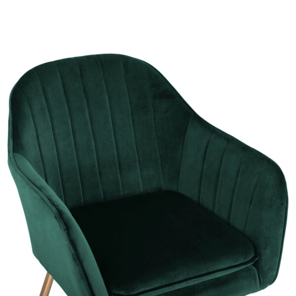 ΠΟΛΥΘΡΟΝΑΚΙ SAWYER ΒΕΛΟΥΔΟ ΚΥΠΑΡΙΣΣΙ ΜΕ ΧΡΥΣΑ ΠΟΔΙΑ HM8523.03 55Χ60Χ83Υ εκ.