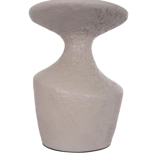 ΣΕΤ ΒΟΗΘΗΤΙΚΑ ΤΡΑΠΕΖΙΑ REBON 2ΤΜΧ HM21137.03 FIBER CEMENT ΣΕ ΓΚΡΙ--Φ40εκ & Φ27,5εκ