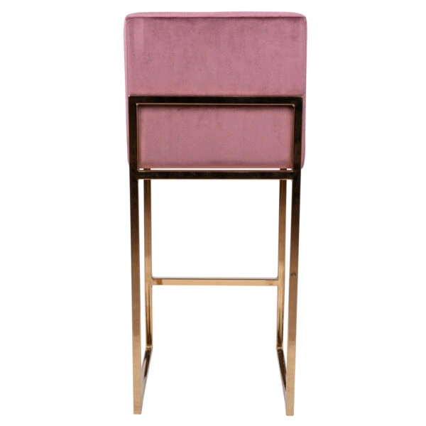 ΣΚΑΜΠΟ ΜΕΣΑΙΟΥ ΥΨΟΥΣ PIPER ΒΕΛΟΥΔΟ ΣΑΠΙΟ ΜΗΛΟ & ΧΡΥΣΟ ΜΕΤΑΛΛΙΚΟ ΣΚΕΛΕΤΟ HM8525.02 40x49x96 εκ.