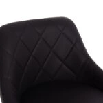 ΣΚΑΜΠΟ ΜΠΑΡ ROSE HM204.21 ΜΕ ΑΜΟΡΤΙΣΕΡ ΧΡΩΜΙΟΥ & ΜΑΥΡΟ PU 48x45x105Υεκ.