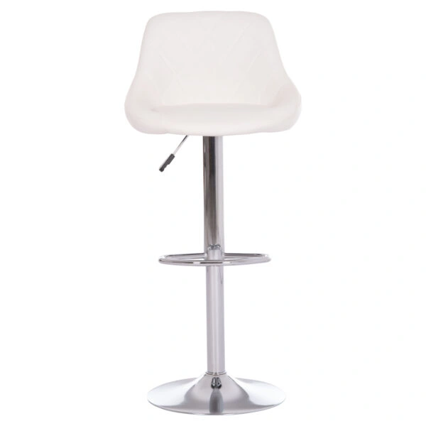 ΣΚΑΜΠΟ ΜΠΑΡ ROSE HM204.22 ΜΕ ΑΜΟΡΤΙΣΕΡ ΧΡΩΜΙΟΥ & ΛΕΥΚΟ PU 48x45x105Υεκ.