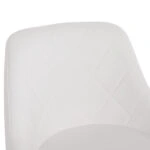 ΣΚΑΜΠΟ ΜΠΑΡ ROSE HM204.22 ΜΕ ΑΜΟΡΤΙΣΕΡ ΧΡΩΜΙΟΥ & ΛΕΥΚΟ PU 48x45x105Υεκ.