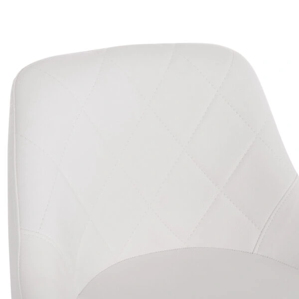 ΣΚΑΜΠΟ ΜΠΑΡ ROSE HM204.22 ΜΕ ΑΜΟΡΤΙΣΕΡ ΧΡΩΜΙΟΥ & ΛΕΥΚΟ PU 48x45x105Υεκ.