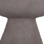 ΣΚΑΜΠΟ ΣΤΡΟΓΓΥΛΟ INTERON HM18171.03 FIBER CEMENT ΣΕ ΓΚΡΙ--Φ34x39Υεκ.