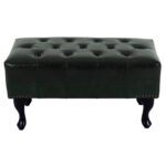 ΤΑΜΠΟΥΡΕ ΥΠΟΠΟΔΙΟ ΚΥΠΑΡΙΣΣΙ PU T.CHESTERFIELD EMMA 80x45x39Y εκ.HM226.08
