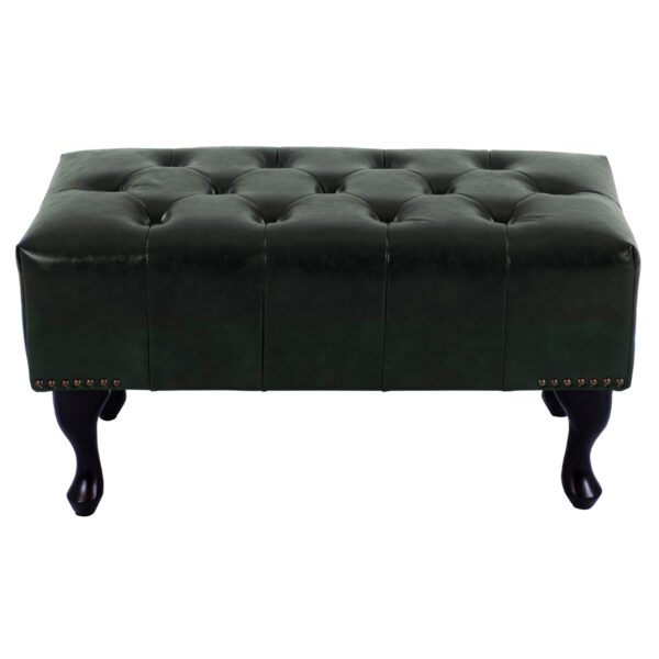 ΤΑΜΠΟΥΡΕ ΥΠΟΠΟΔΙΟ ΚΥΠΑΡΙΣΣΙ PU T.CHESTERFIELD EMMA 80x45x39Y εκ.HM226.08