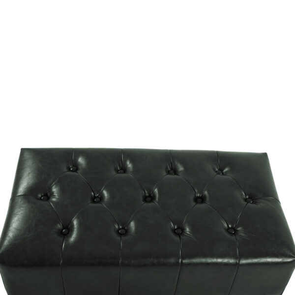 ΤΑΜΠΟΥΡΕ ΥΠΟΠΟΔΙΟ ΚΥΠΑΡΙΣΣΙ PU T.CHESTERFIELD EMMA 80x45x39Y εκ.HM226.08