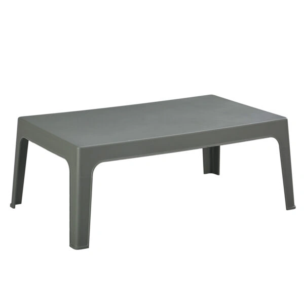 ΤΡΑΠΕΖΑΚΙ ΟΡΘΟΓΩΝΙΟ SLEEK HM6367.05 ΠΟΛΥΠΡΟΠΥΛΕΝΙΟ DARK OLIVE 99x59.5x39.5Υεκ.