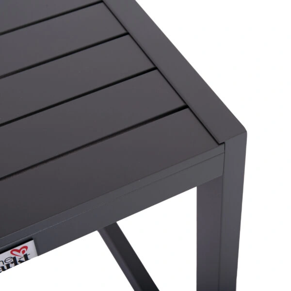 ΤΡΑΠΕΖΑΚΙ ΞΑΠΛΩΣΤΡΑΣ BELLING HM6274.03 ΑΛΟΥΜΙΝΙΟ ΣΕ ΣΚΟΥΡΟ ΓΚΡΙ 42x43x53Υεκ.