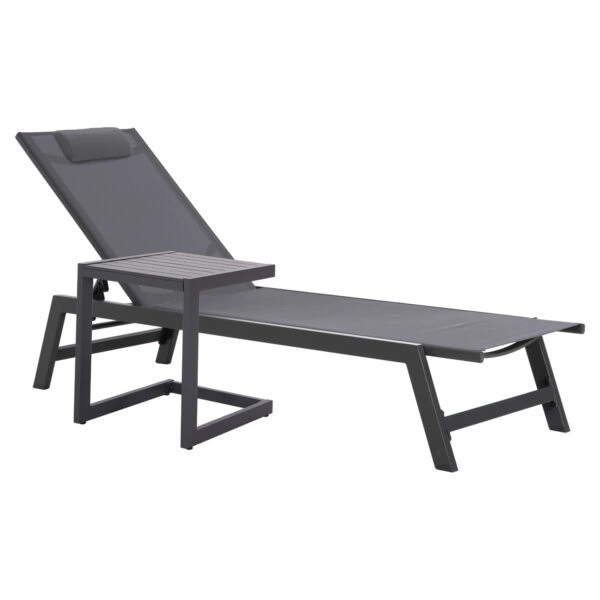 ΤΡΑΠΕΖΑΚΙ ΞΑΠΛΩΣΤΡΑΣ BELLING HM6274.03 ΑΛΟΥΜΙΝΙΟ ΣΕ ΣΚΟΥΡΟ ΓΚΡΙ 42x43x53Υεκ.