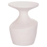 ΤΡΑΠΕΖΙ ΒΟΗΘΗΤΙΚΟ REBON HM18156.02S FIBER CEMENT ΣΕ ΛΕΥΚΟ--Φ27.5x50Υεκ.