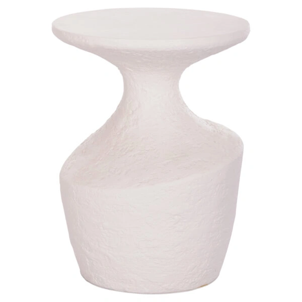 ΤΡΑΠΕΖΙ ΒΟΗΘΗΤΙΚΟ REBON HM18156.02S FIBER CEMENT ΣΕ ΛΕΥΚΟ--Φ27.5x50Υεκ.